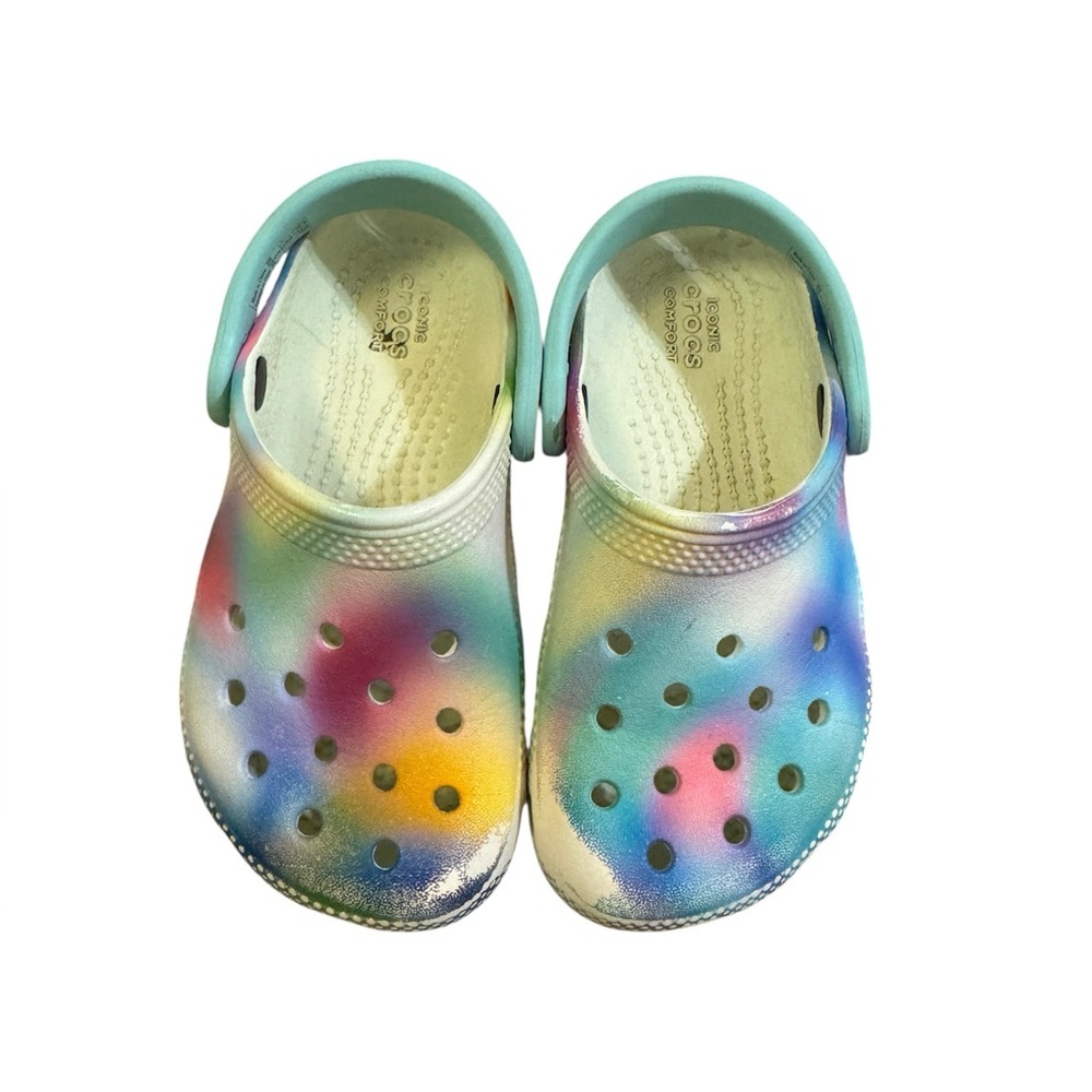 CROCS Kids Water Shoes - Multicolor Fun size 9